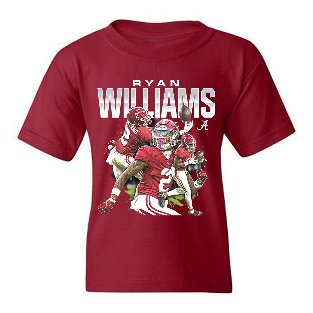 Alabama - NCAA Football : Ryan Williams - Player Collage Youth T-Shirt