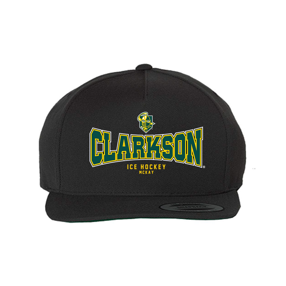 Clarkson - NCAA Women's Ice Hockey : Megan McKay - Snapback Hat-0