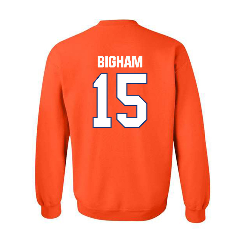 Virginia State - NCAA Men's Lacrosse : Andre Bigham - Classic Shersey Crewneck Sweatshirt-1