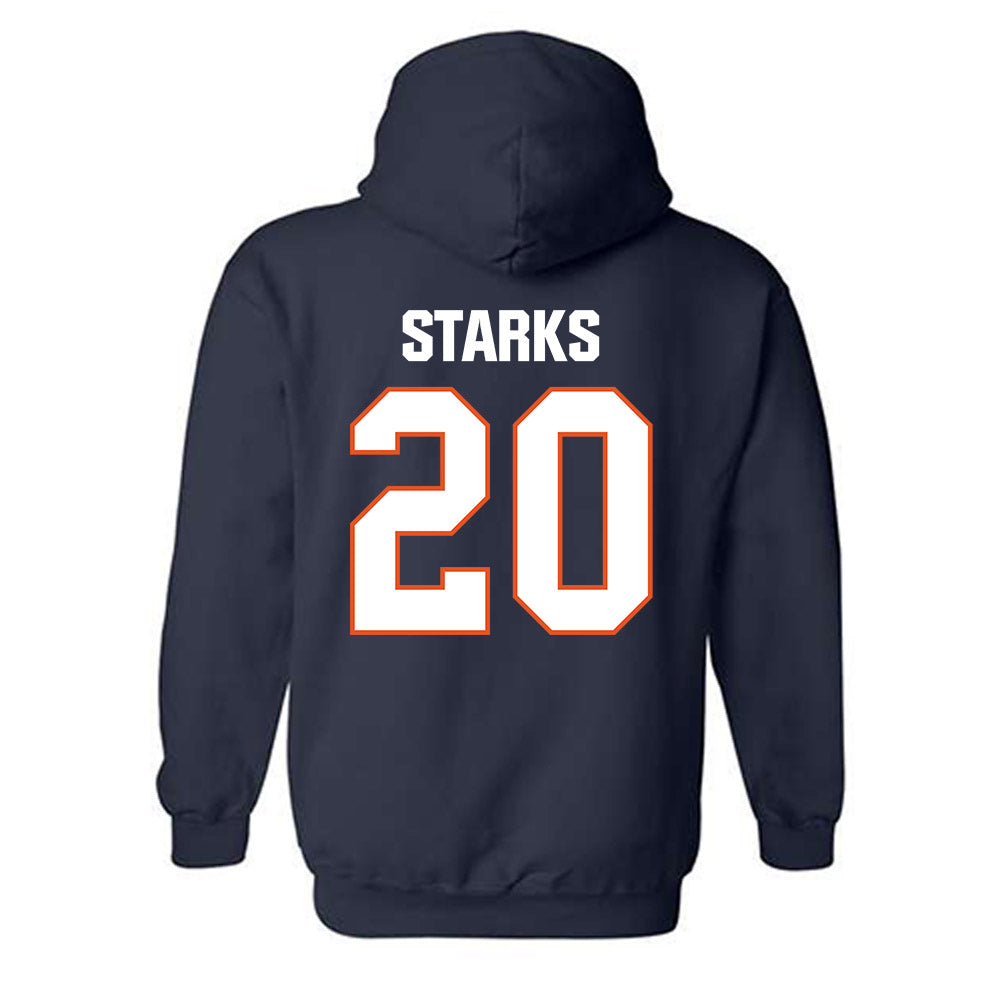 Virginia State - NCAA Men's Lacrosse : Allan Starks - Classic Shersey Hooded Sweatshirt-1