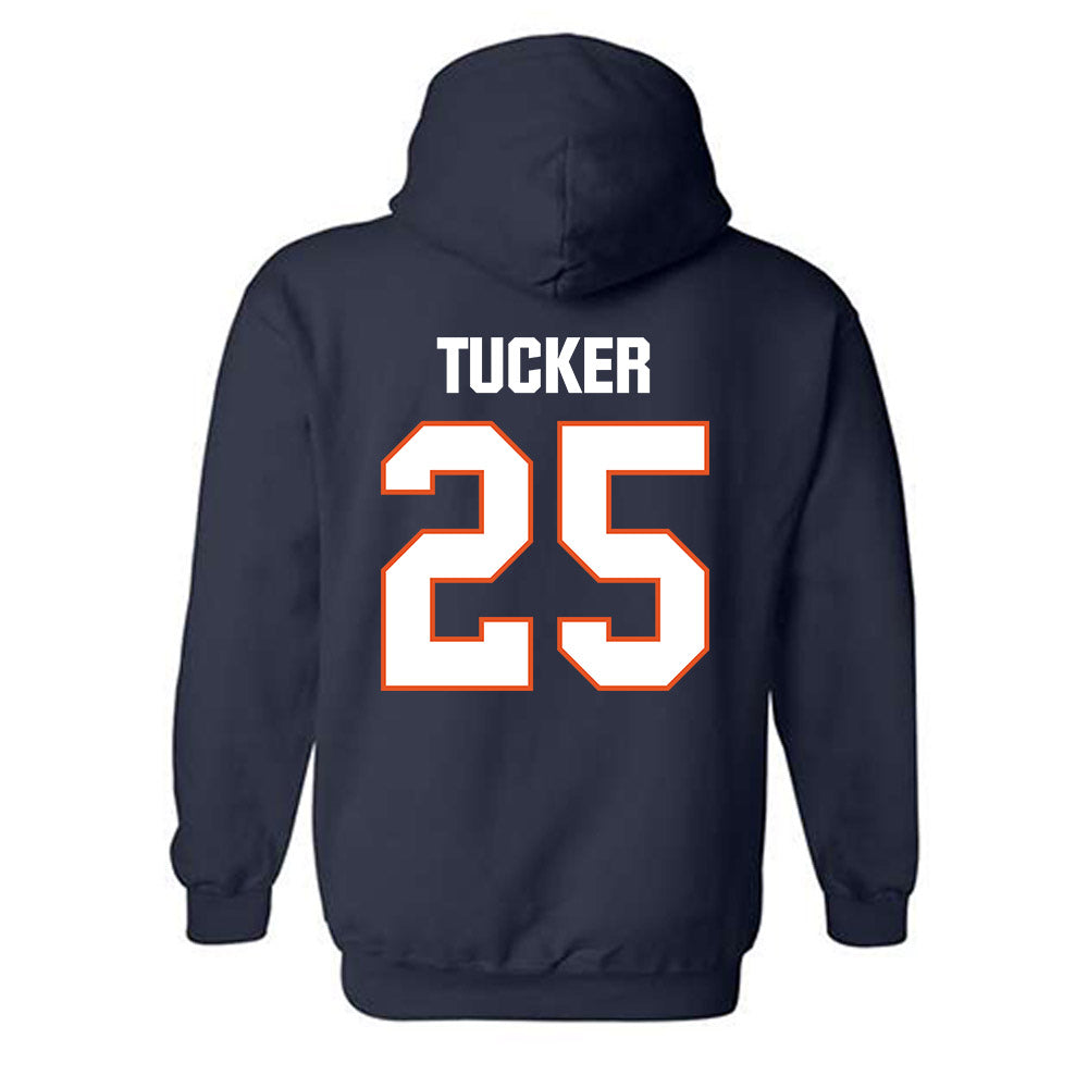 Virginia State - NCAA Baseball : Jaquan Tucker - Classic Shersey Hooded Sweatshirt-1