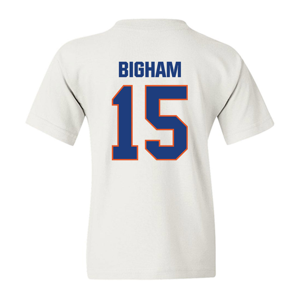 Virginia State - NCAA Men's Lacrosse : Andre Bigham - Youth T-Shirt-1