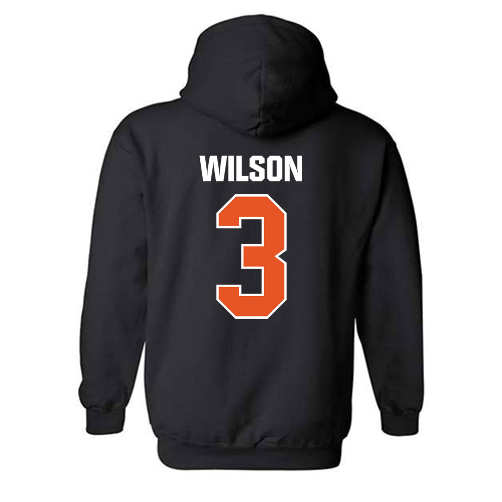 Virginia State - NCAA Football : Jeffrey Wilson - Hooded Sweatshirt-1