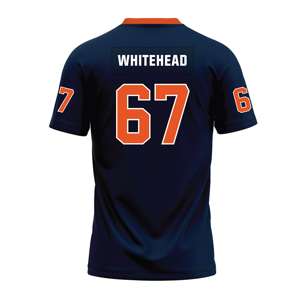Virginia State - NCAA Football : Tavin Whitehead - Premium Football Jersey-1