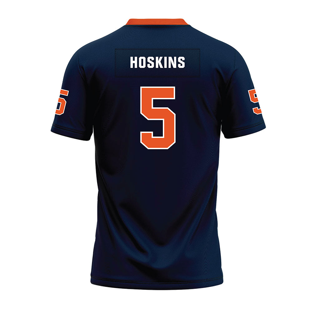 Virginia State - NCAA Football : Donovan Hoskins - Premium Football Jersey-1