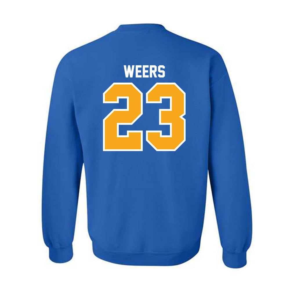 UNK - NCAA Women's Basketball : Myleigh Weers - Crewneck Sweatshirt-1