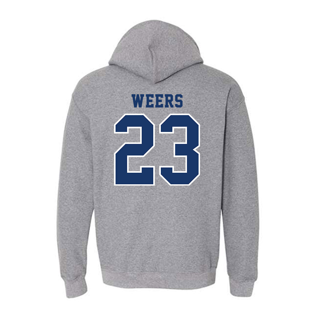 UNK - NCAA Women's Basketball : Myleigh Weers - Hooded Sweatshirt-1