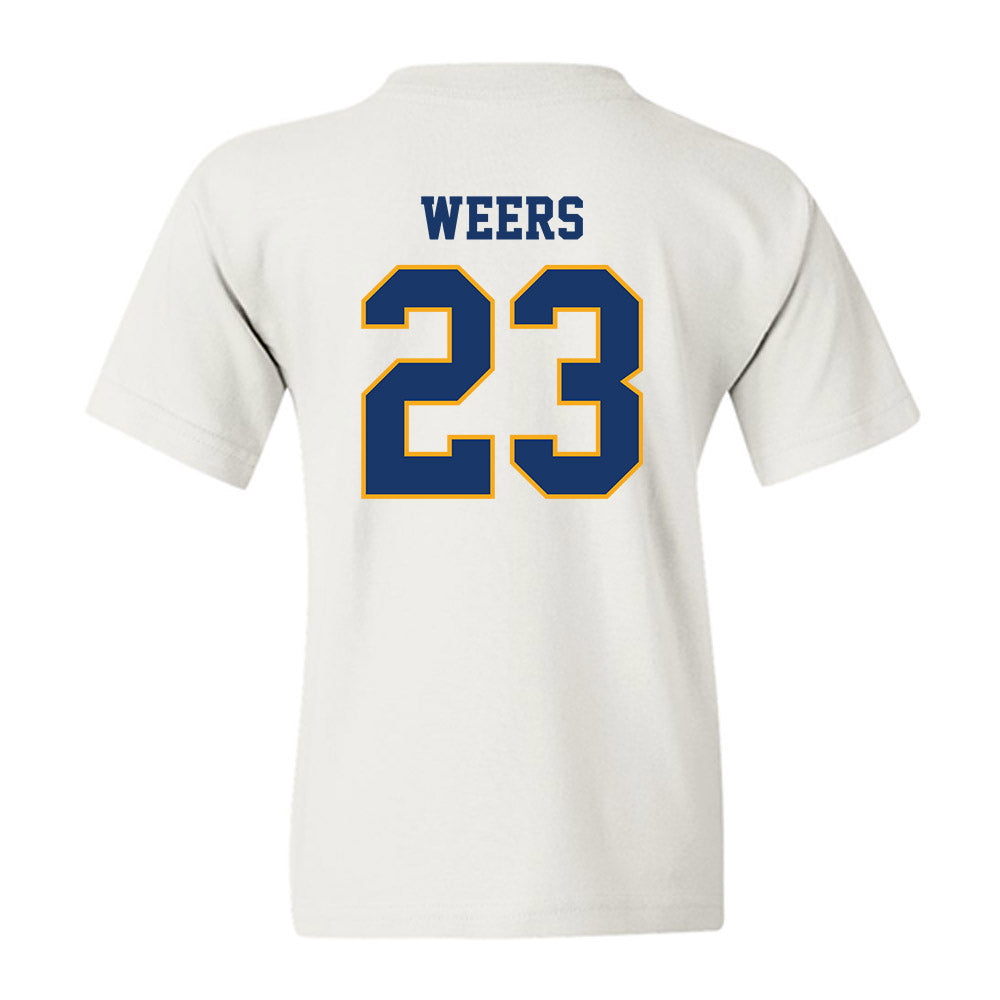 UNK - NCAA Women's Basketball : Myleigh Weers - Youth T-Shirt-1