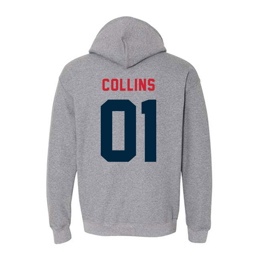 Howard - NCAA Men's Soccer : Ian Collins - Hooded Sweatshirt-1