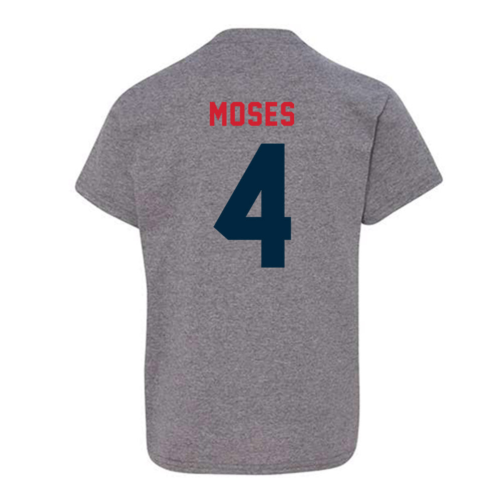 Howard - NCAA Men's Soccer : Donovan Moses - Youth T-Shirt-1