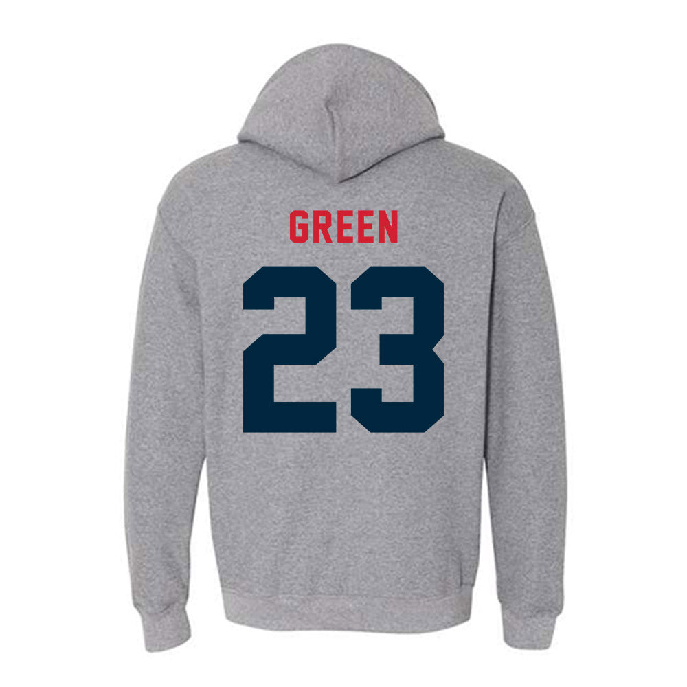 Howard - NCAA Football : Julian Green - Hooded Sweatshirt-1