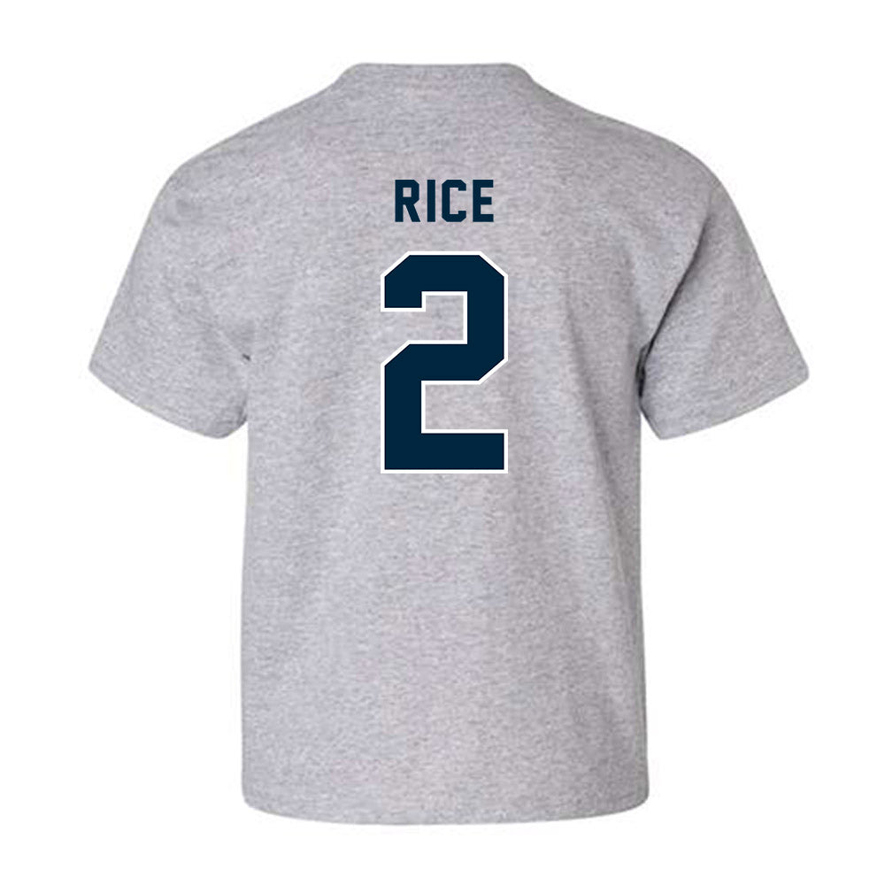 Howard - NCAA Men's Soccer : Deuce Rice - Classic Shersey Youth T-Shirt-1