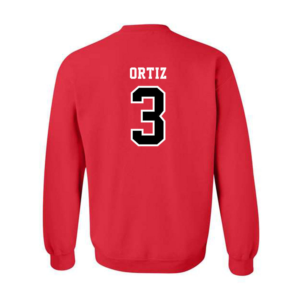 Marist - NCAA Men's Soccer : Ethan Ortiz - Crewneck Sweatshirt-1