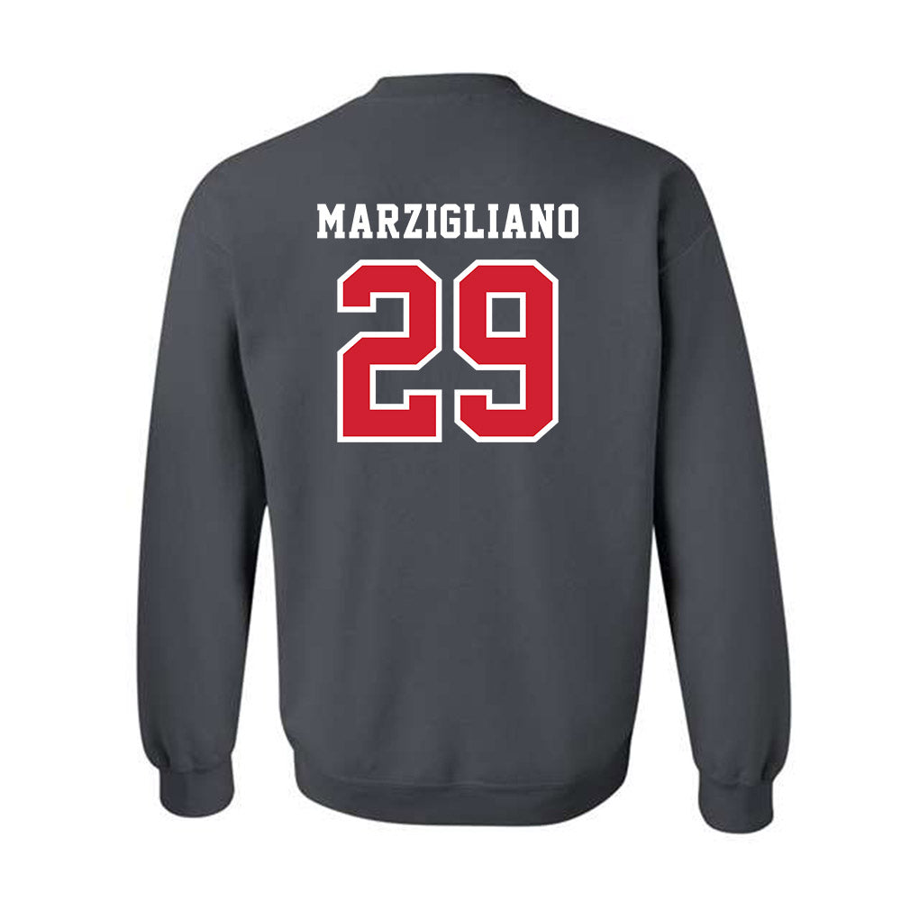 Marist - NCAA Men's Lacrosse : Gavin Marzigliano - Crewneck Sweatshirt-1