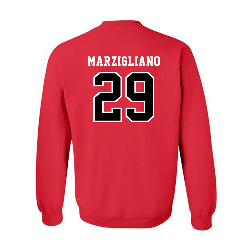 Marist - NCAA Men's Lacrosse : Gavin Marzigliano - Classic Shersey Crewneck Sweatshirt-1