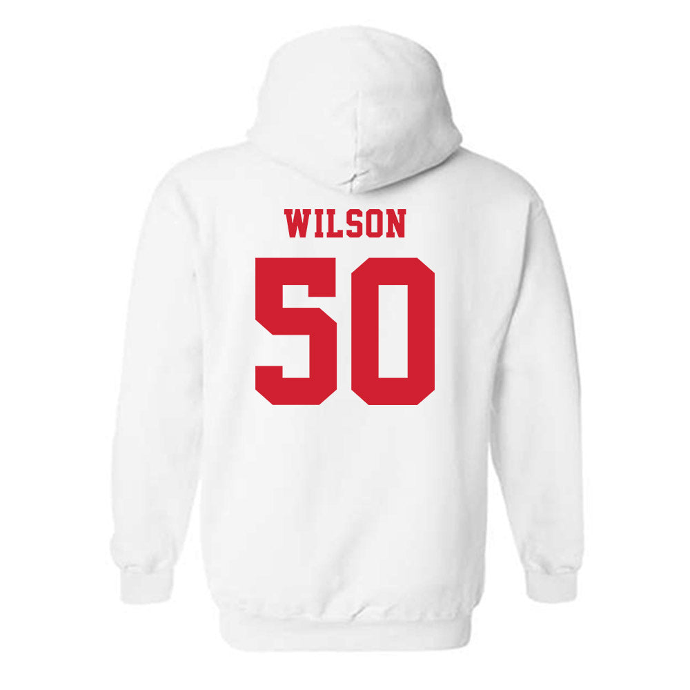 Marist - NCAA Football : Trevor Wilson - Classic Shersey Hooded Sweatshirt-1