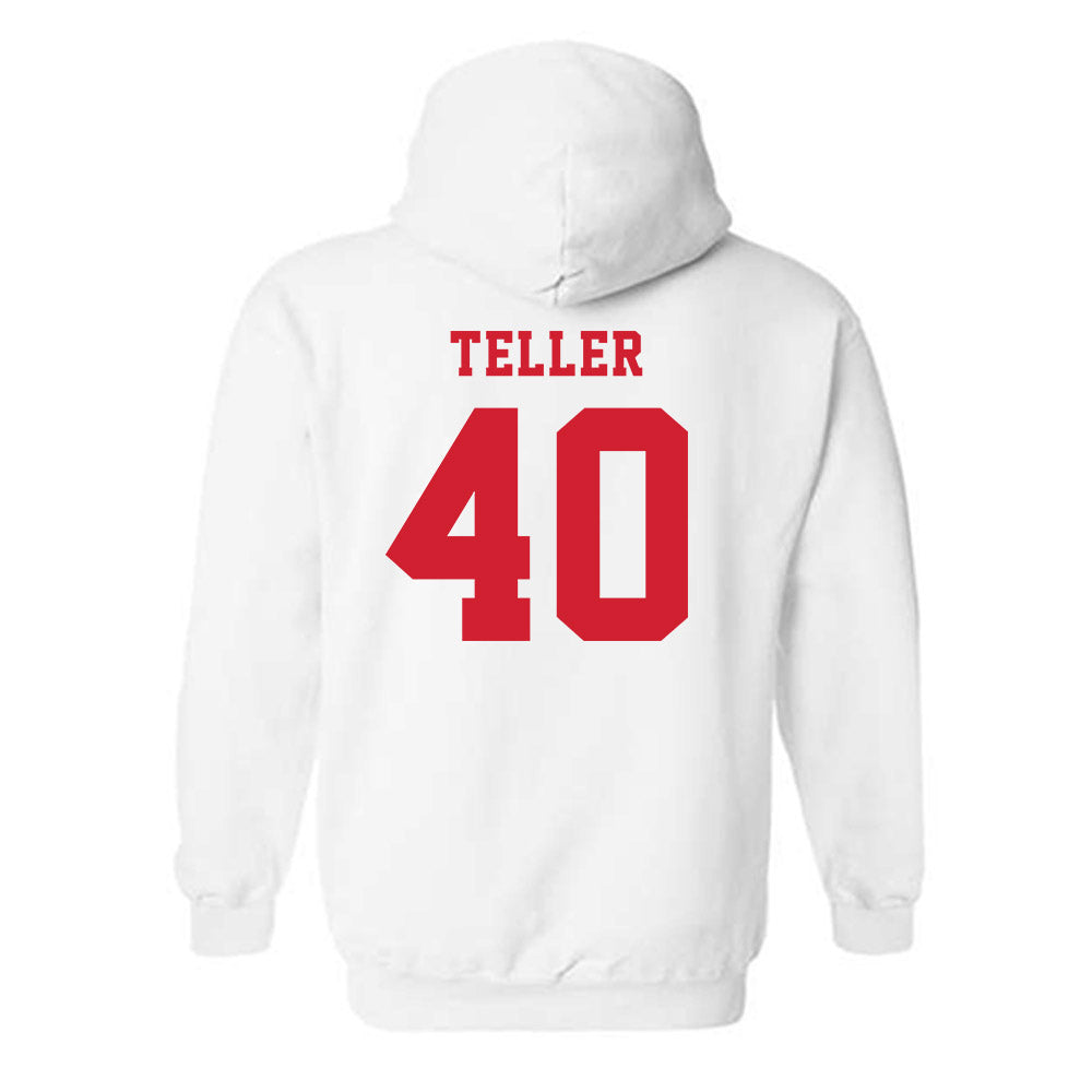 Marist - NCAA Football : Jack Teller - Classic Shersey Hooded Sweatshirt-1