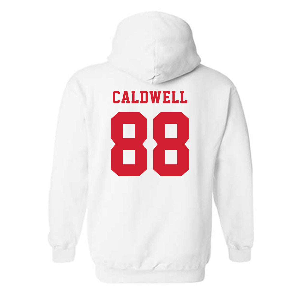 Marist - NCAA Football : Jordan Caldwell - Classic Shersey Hooded Sweatshirt-1