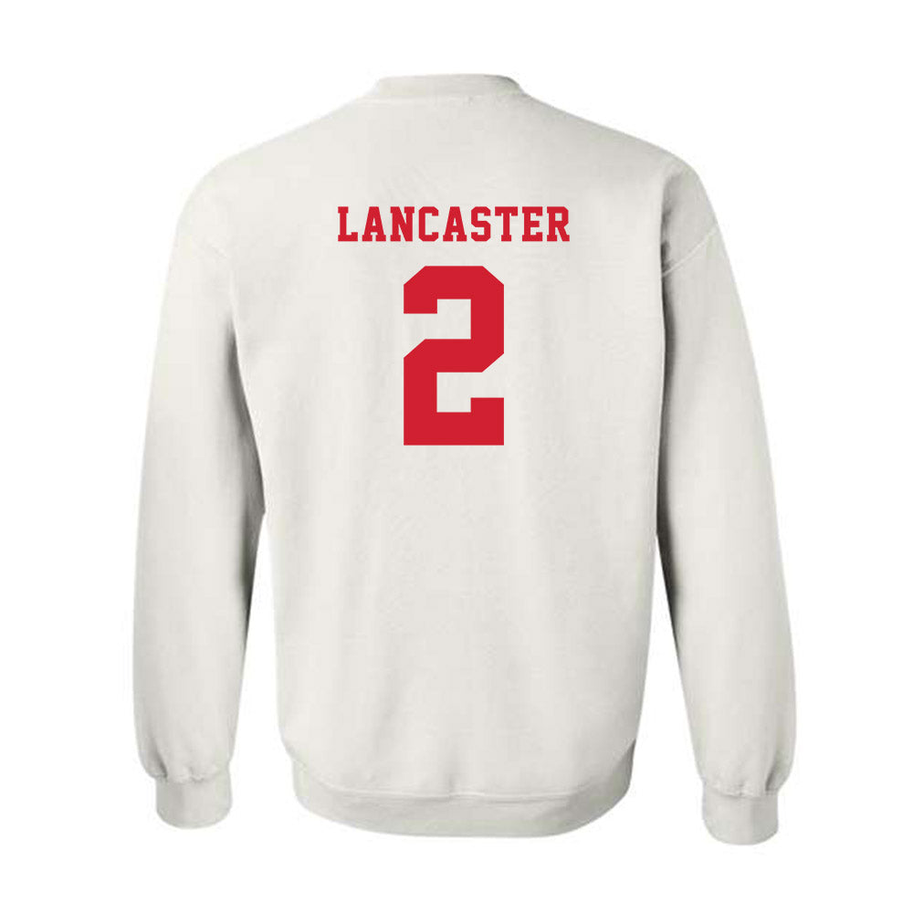 Marist - NCAA Men's Lacrosse : Miles Lancaster - Classic Shersey Crewneck Sweatshirt-1