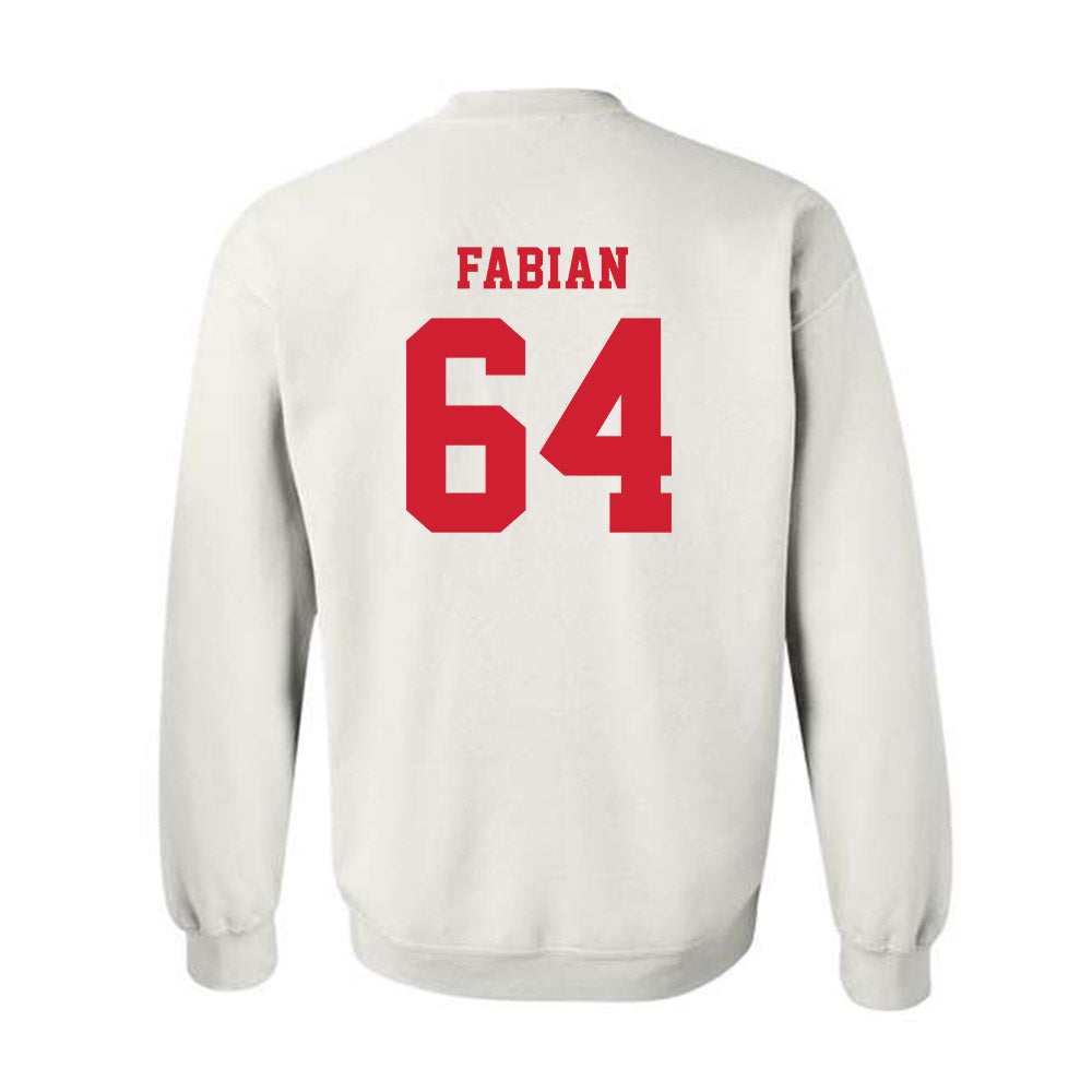 Marist - NCAA Football : Jake Fabian - Classic Shersey Crewneck Sweatshirt-1