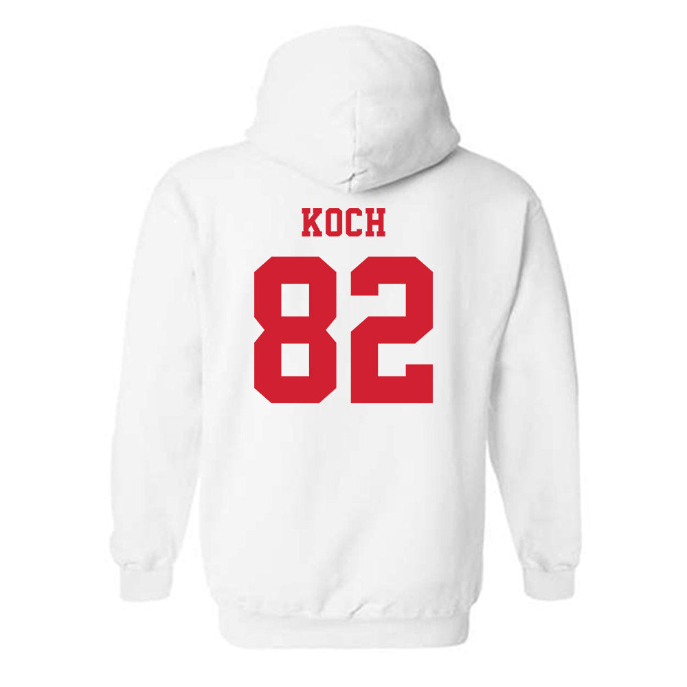 Marist - NCAA Football : Lawson Koch - Classic Shersey Hooded Sweatshirt-1