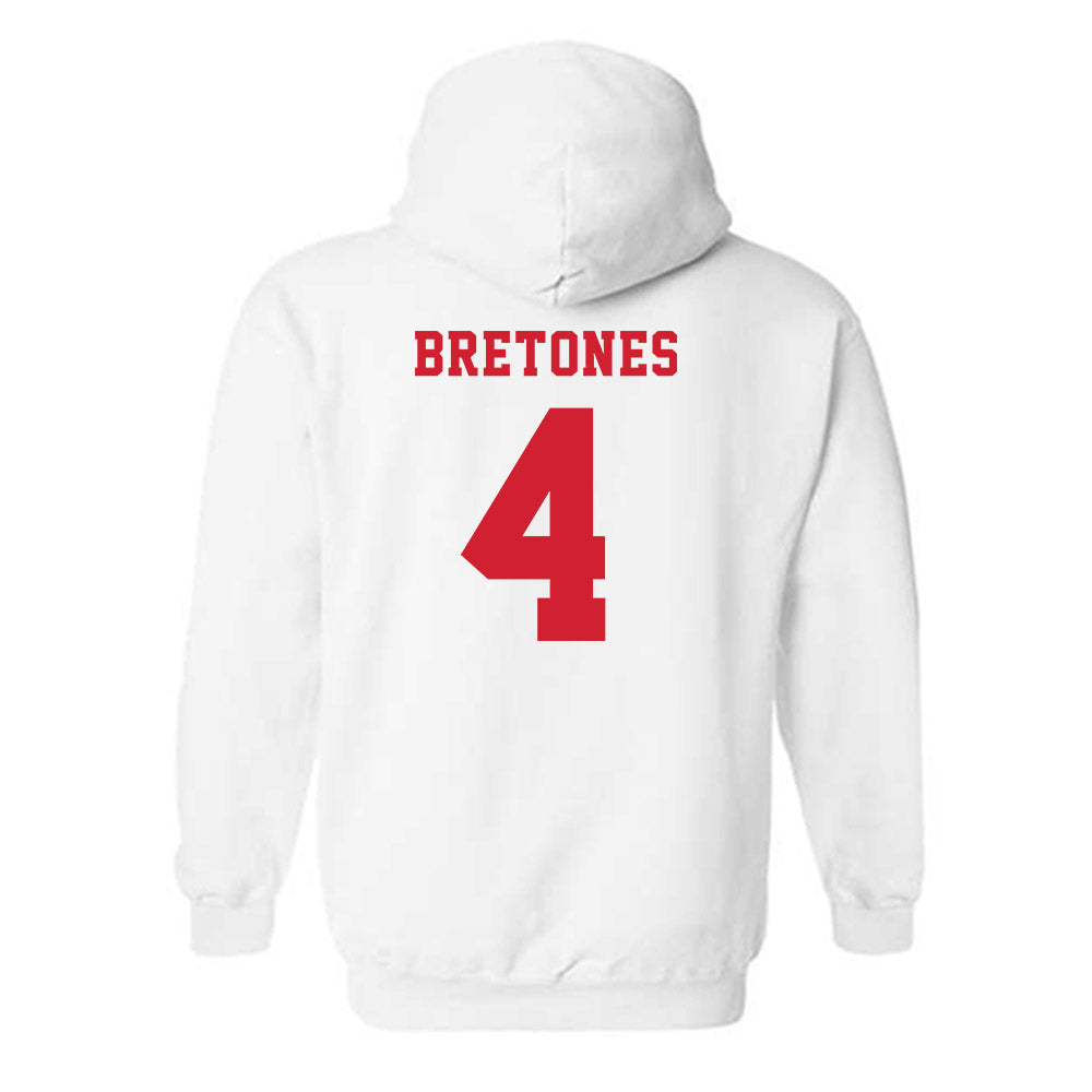 Marist - NCAA Women's Basketball : Kasey Bretones - Classic Shersey Hooded Sweatshirt-1