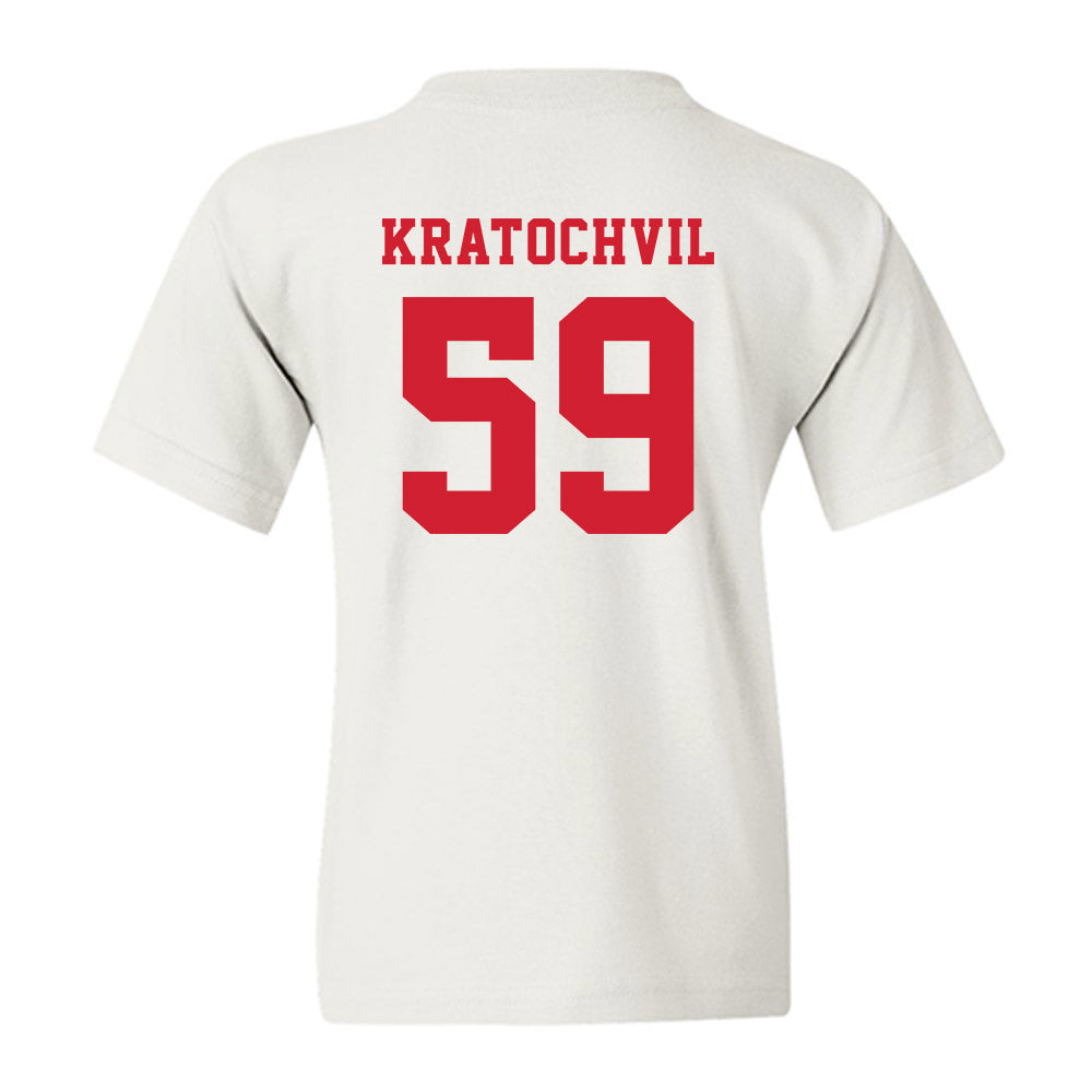 Marist - NCAA Football : James Kratochvil - Classic Shersey Youth T-Shirt-1