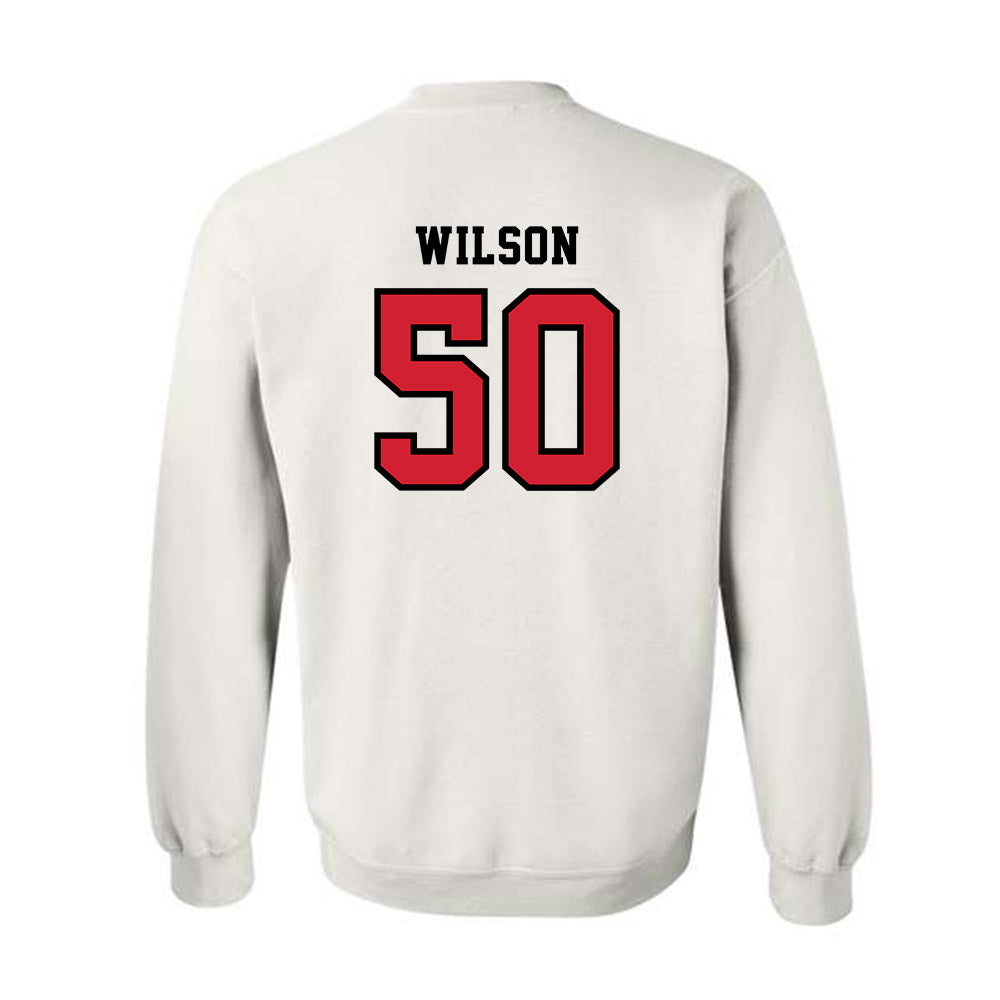 Marist - NCAA Football : Trevor Wilson - Classic Shersey Crewneck Sweatshirt-1