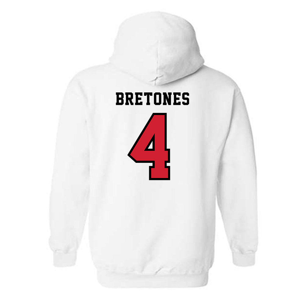 Marist - NCAA Women's Basketball : Kasey Bretones - Classic Shersey Hooded Sweatshirt-1