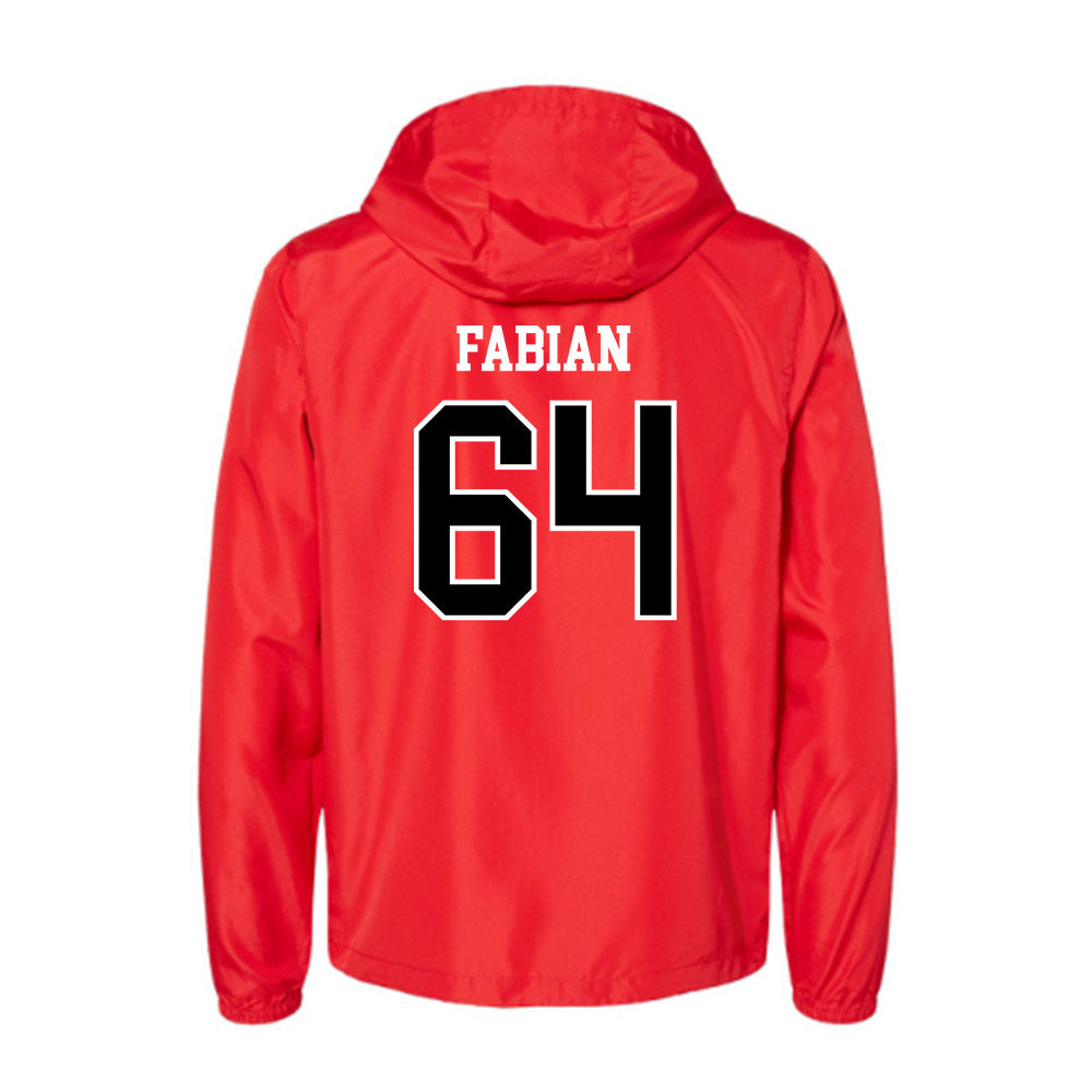 Marist - NCAA Football : Jake Fabian - Windbreaker-1