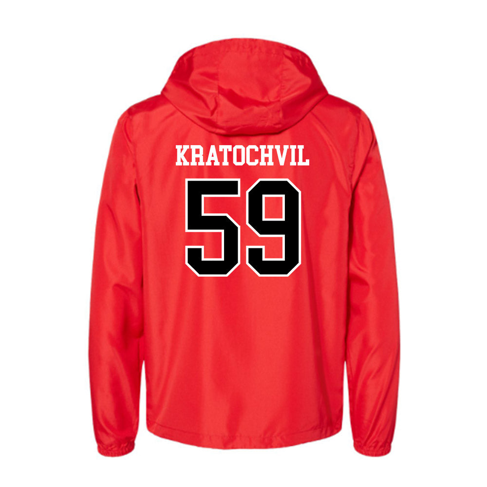 Marist - NCAA Football : James Kratochvil - Windbreaker-1