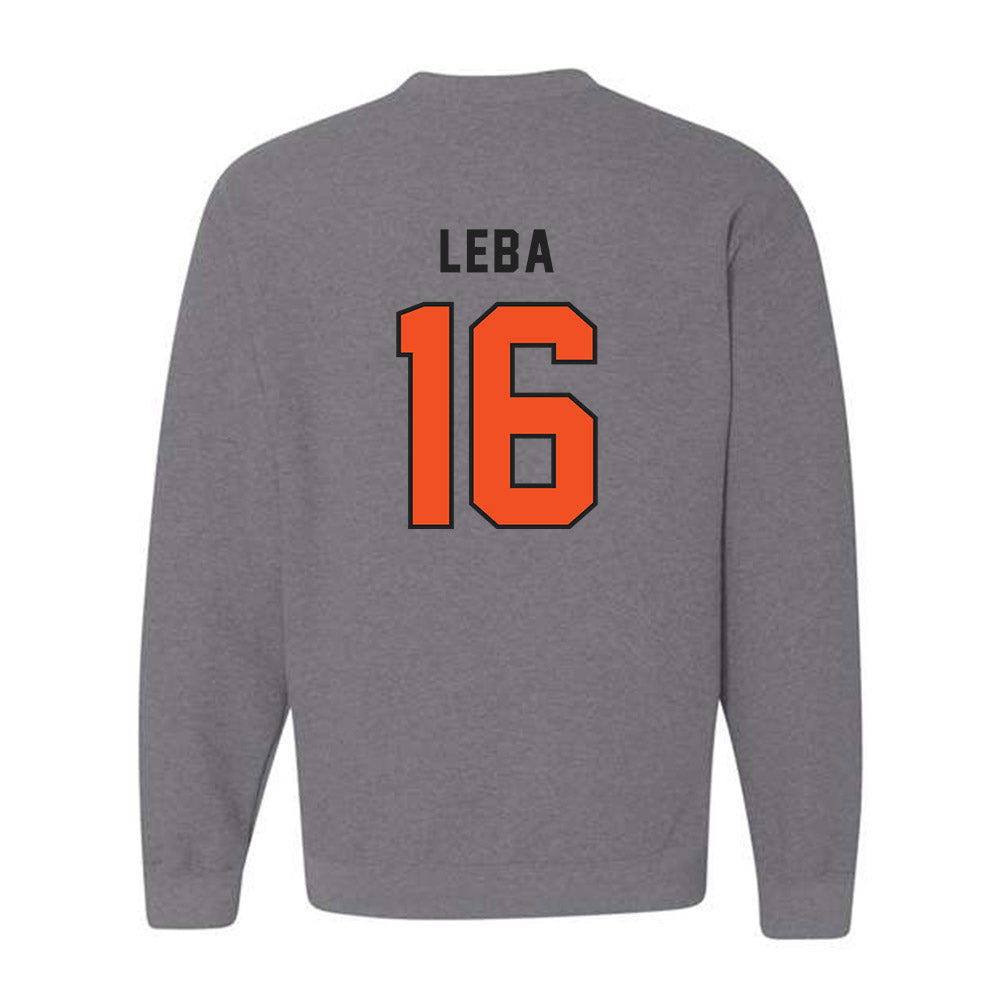 ECU - NCAA Baseball : Garrett Leba - Classic Shersey Crewneck Sweatshirt-1