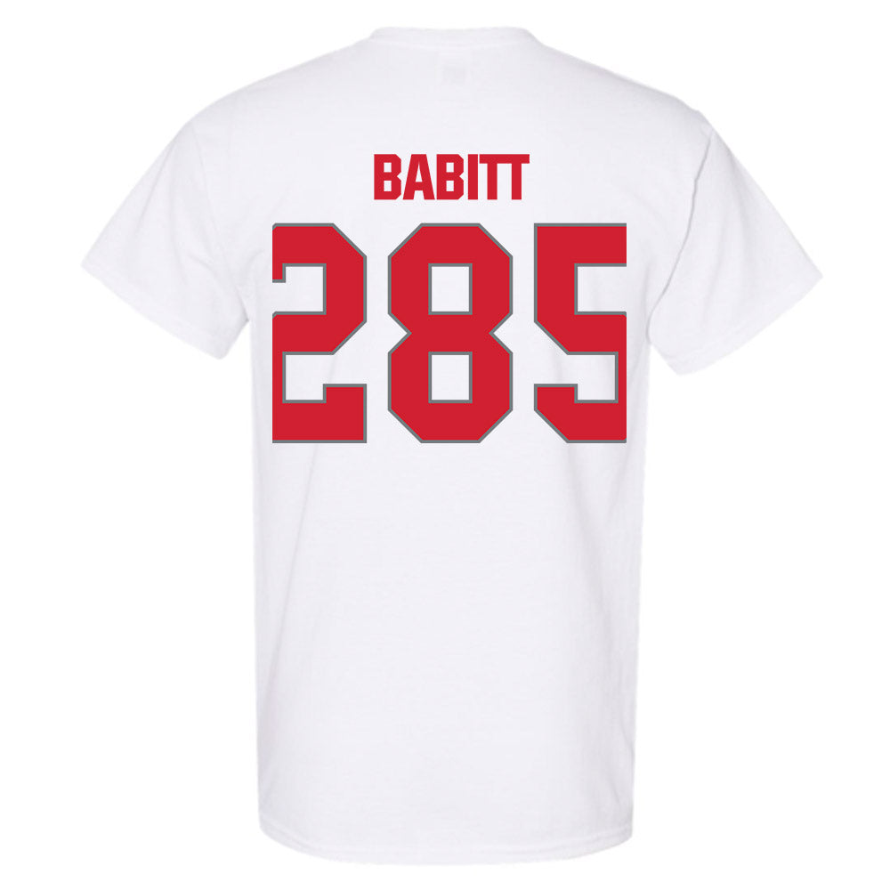 MSUM - NCAA Wrestling : Liam Babitt - T-Shirt-1