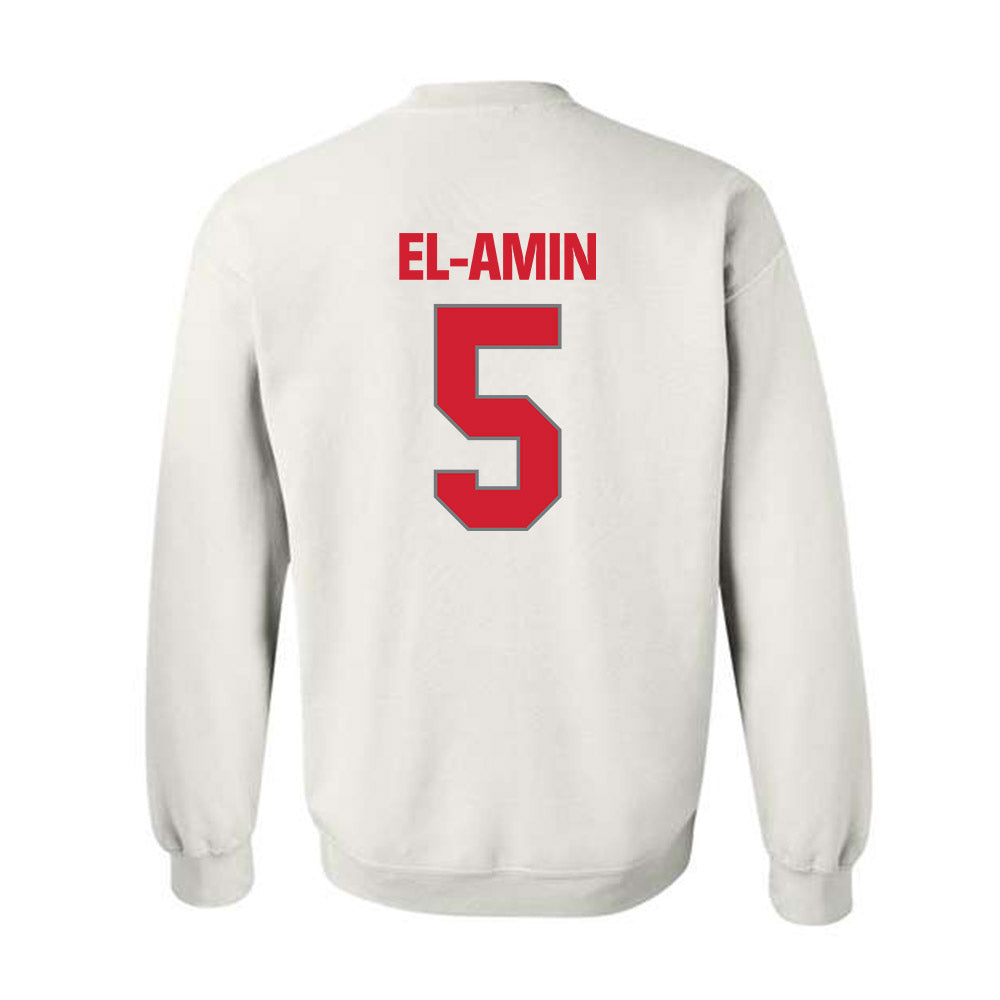 MSUM - NCAA Men's Basketball : Isa El-Amin - Crewneck Sweatshirt-1