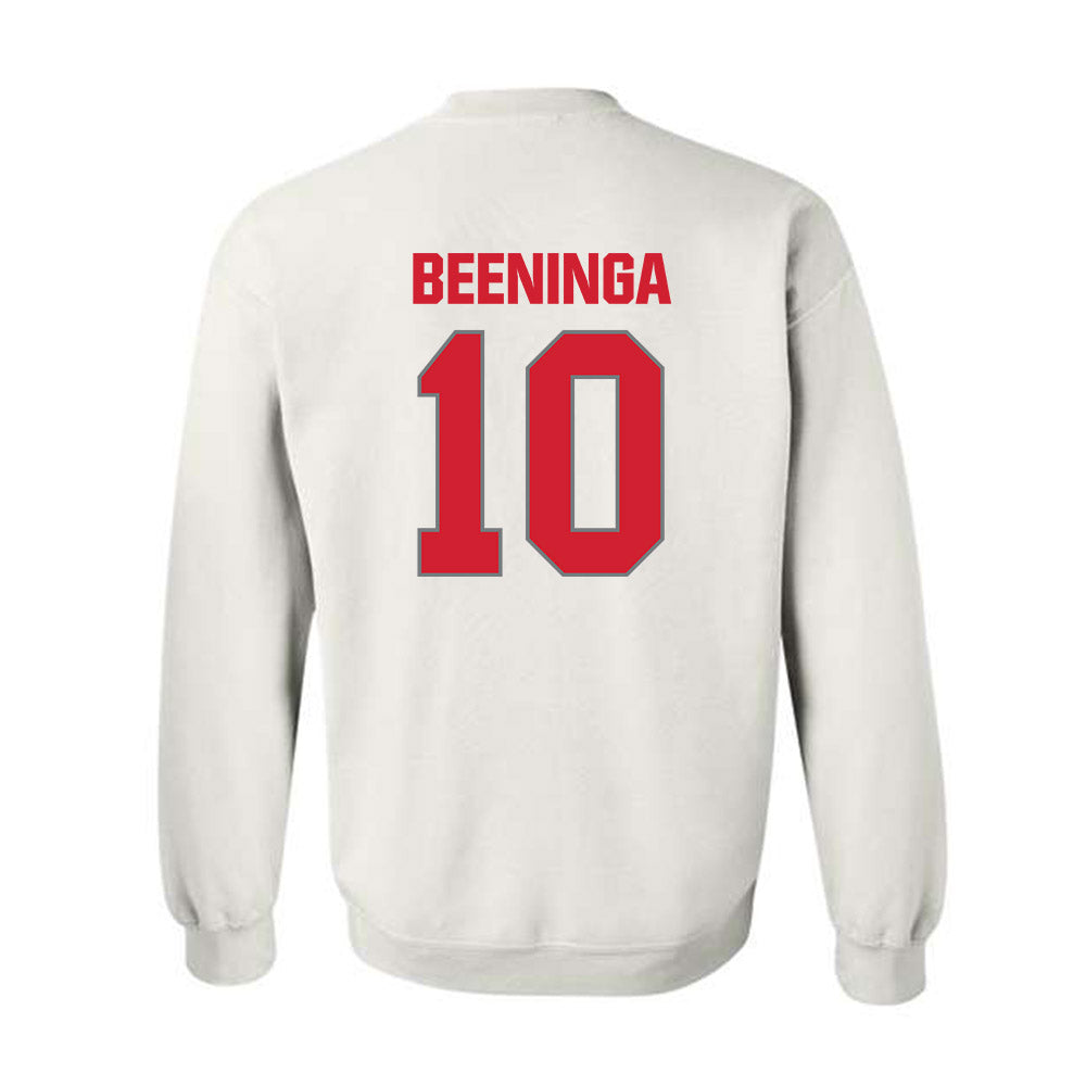 MSUM - NCAA Men's Basketball : Eddie Beeninga - Crewneck Sweatshirt-1