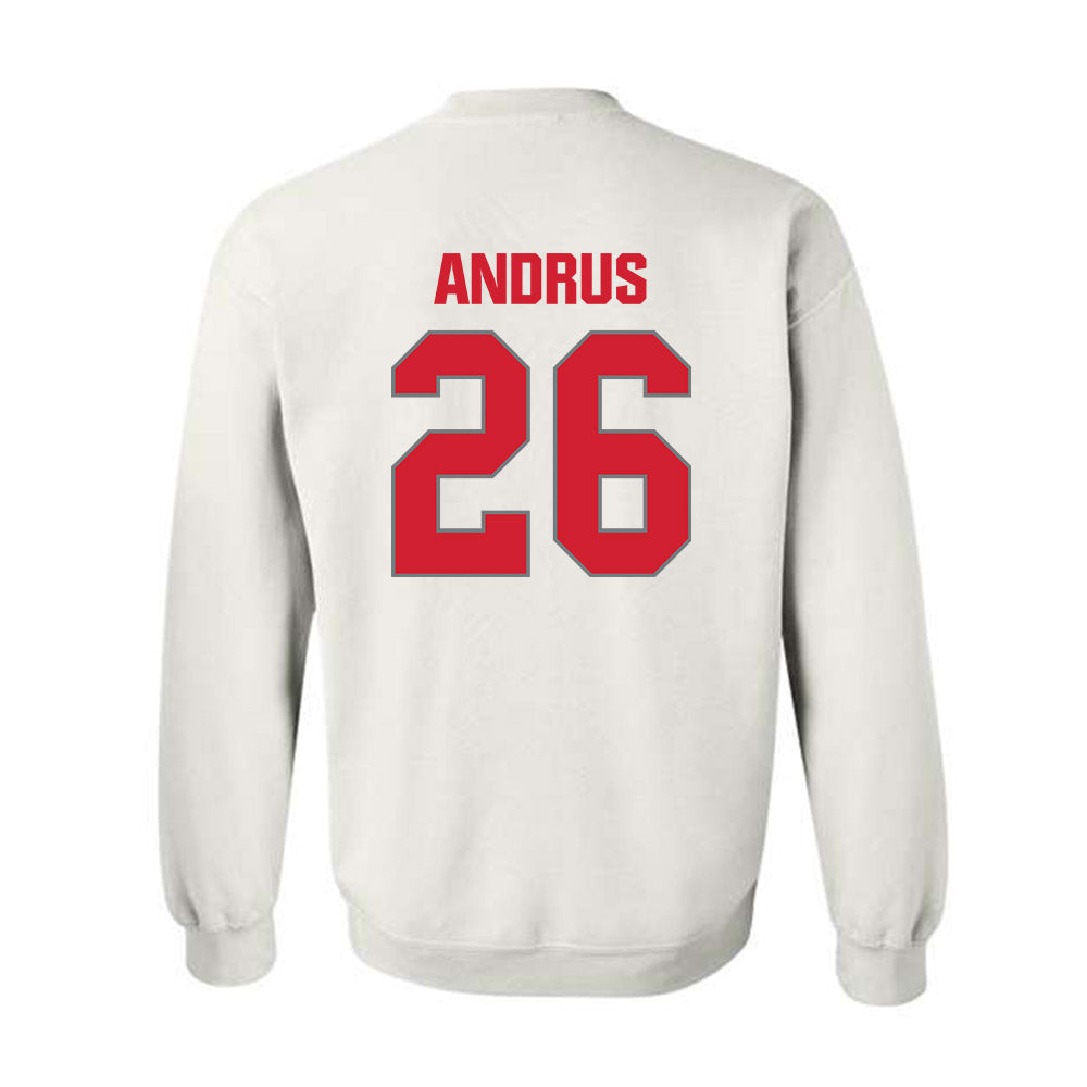 MSUM - NCAA Women's Soccer : Mattie Andrus - Crewneck Sweatshirt-1