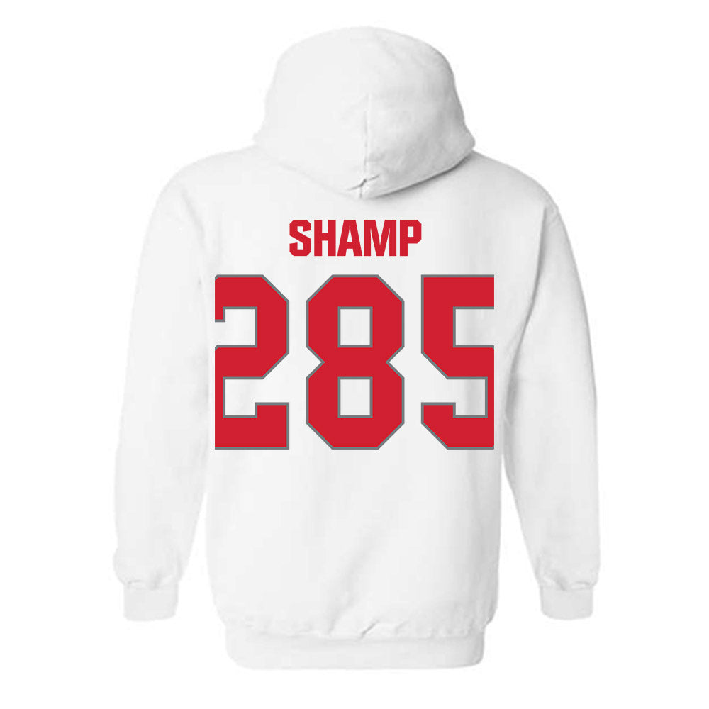 MSUM - NCAA Wrestling : Braden Shamp - Hooded Sweatshirt-1