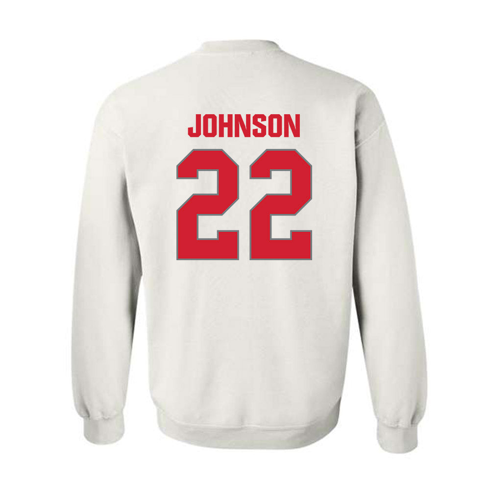 MSUM - NCAA Women's Basketball : Terryn Johnson - Crewneck Sweatshirt-1