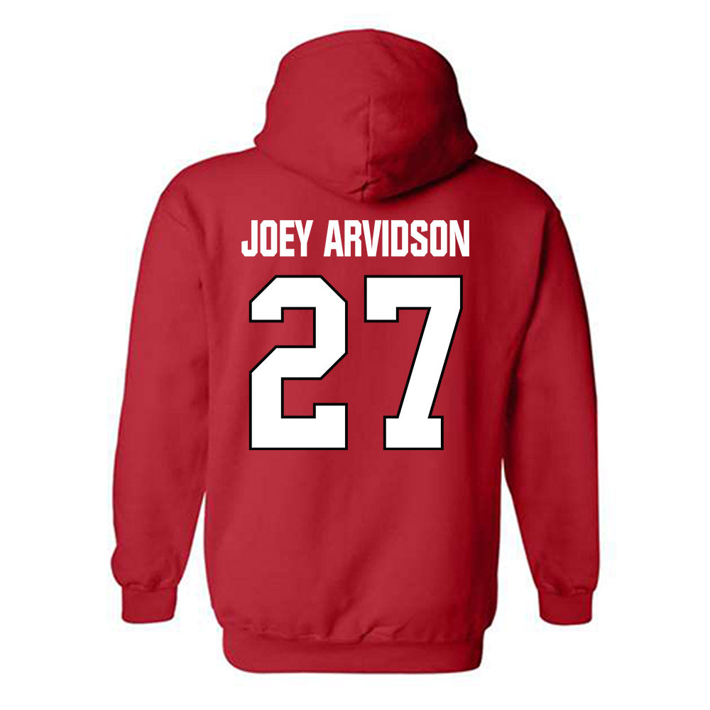 MSUM - NCAA Football : Joey Arvidson Joey Arvidson - Hooded Sweatshirt-1