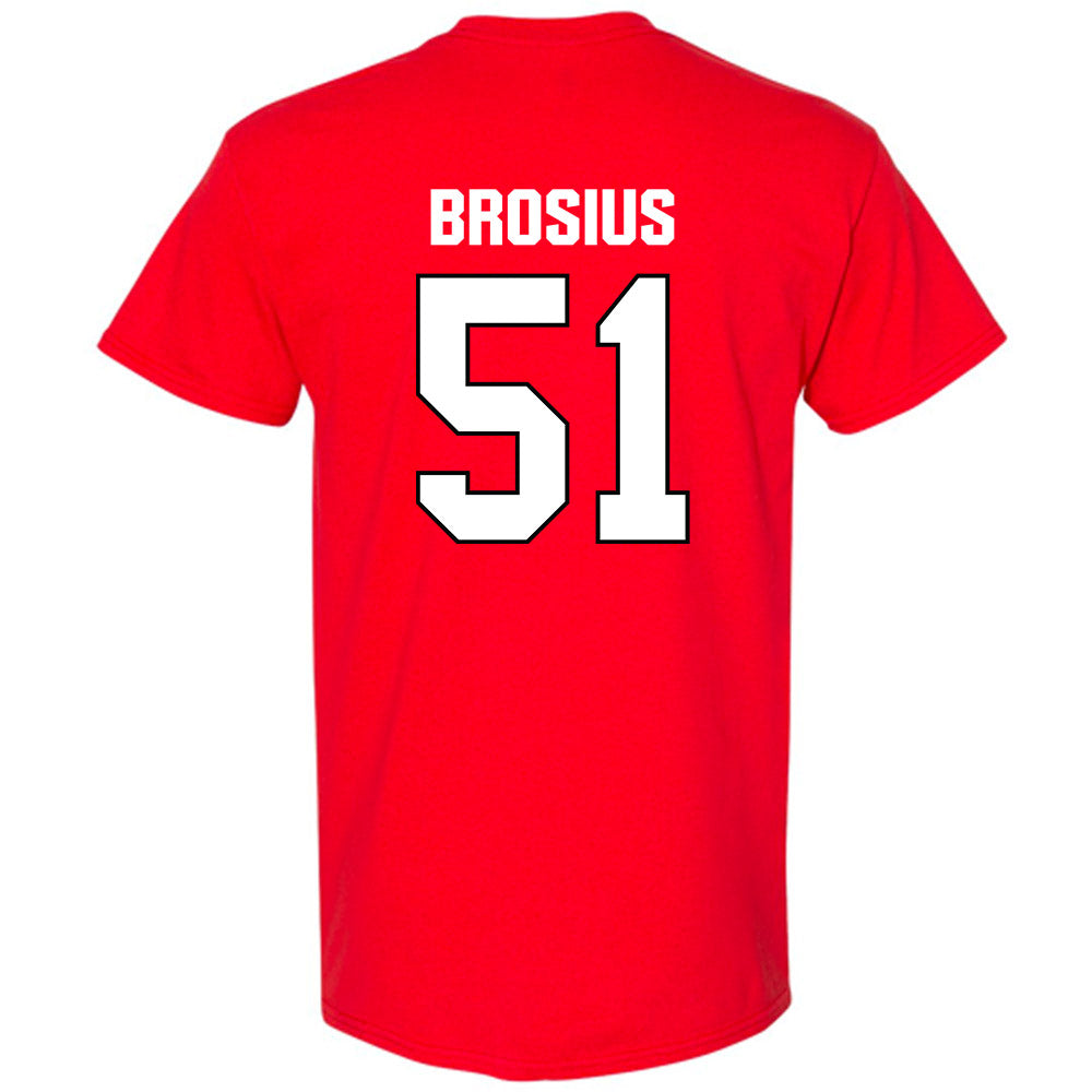 MSUM - NCAA Football : Jacob Brosius - T-Shirt-1