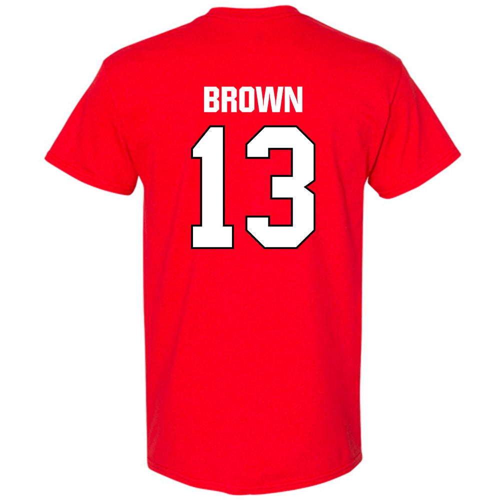 MSUM - NCAA Men's Basketball : Timaris Brown - T-Shirt-1