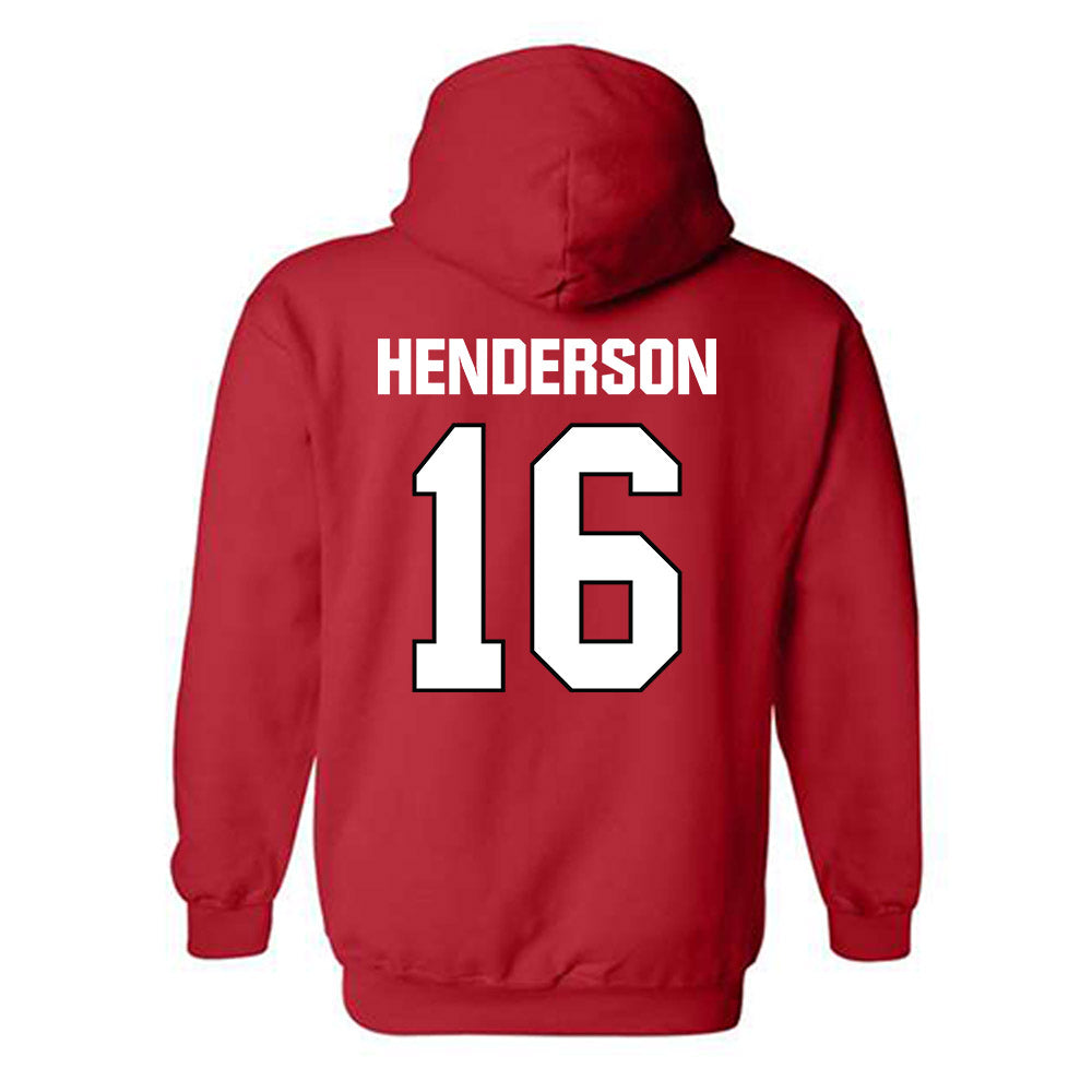 MSUM - NCAA Softball : Alivia Henderson - Hooded Sweatshirt-1