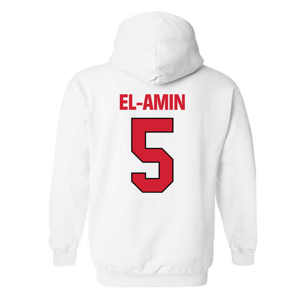 MSUM - NCAA Men's Basketball : Isa El-Amin - Hooded Sweatshirt-1