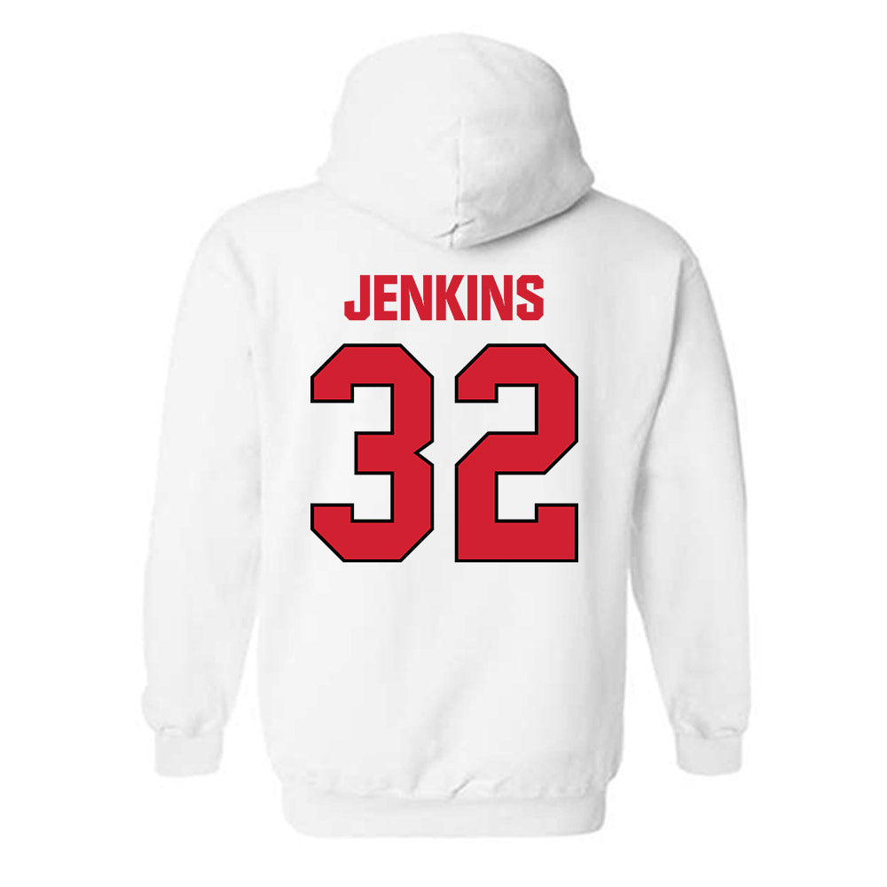 MSUM - NCAA Men's Basketball : Adam Jenkins - Hooded Sweatshirt-1