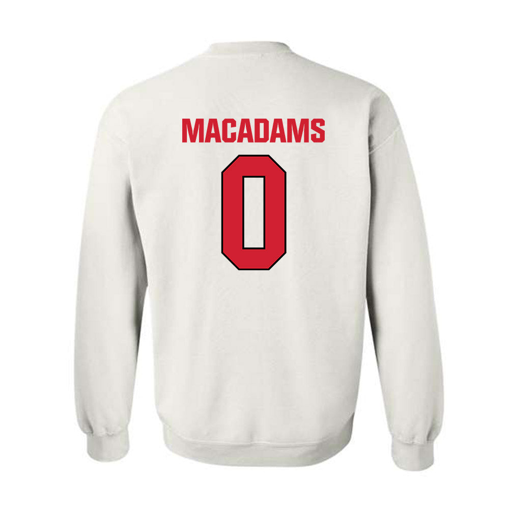 MSUM - NCAA Women's Basketball : Julia MacAdams - Crewneck Sweatshirt-1
