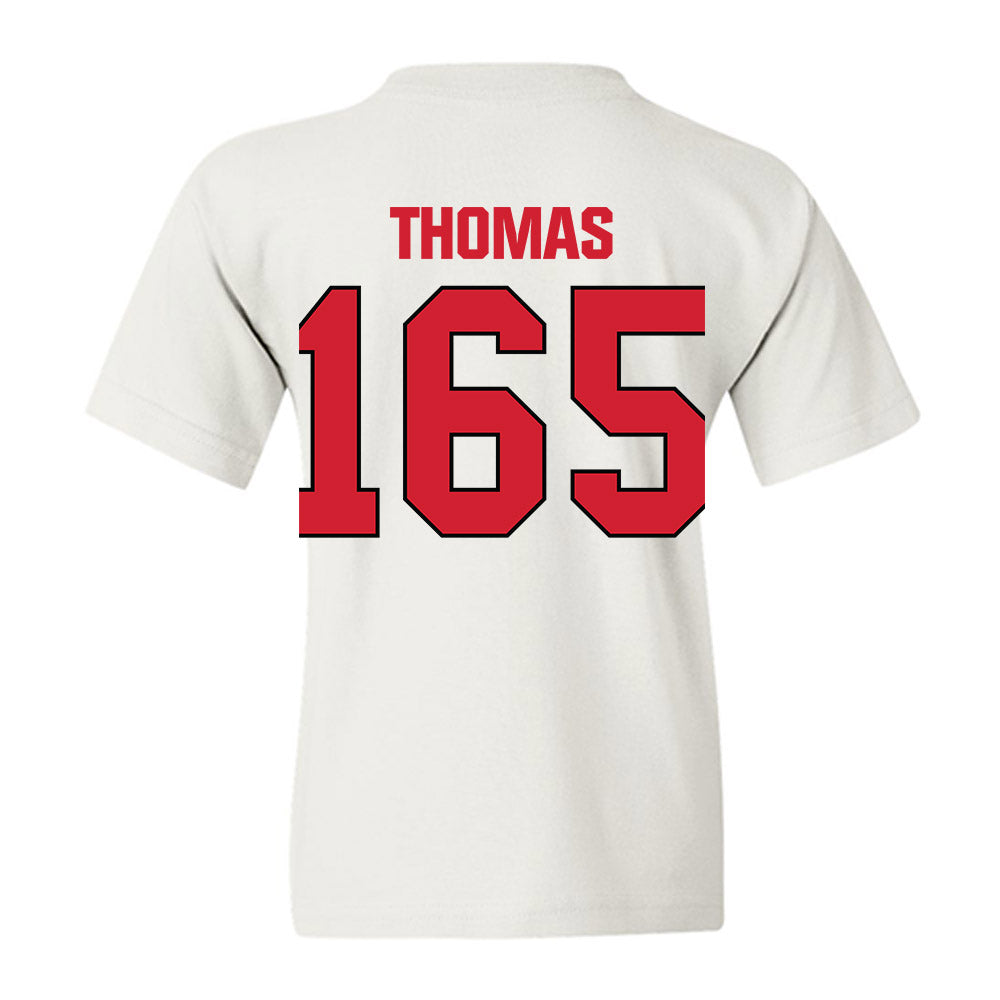 MSUM - NCAA Wrestling : Jacob Thomas - Youth T-Shirt-1