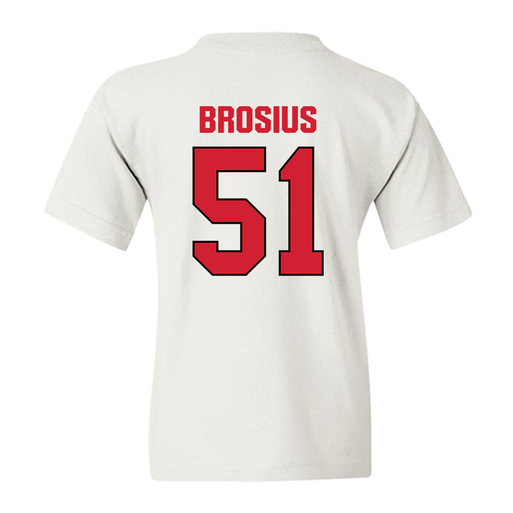 MSUM - NCAA Football : Jacob Brosius - Youth T-Shirt-1