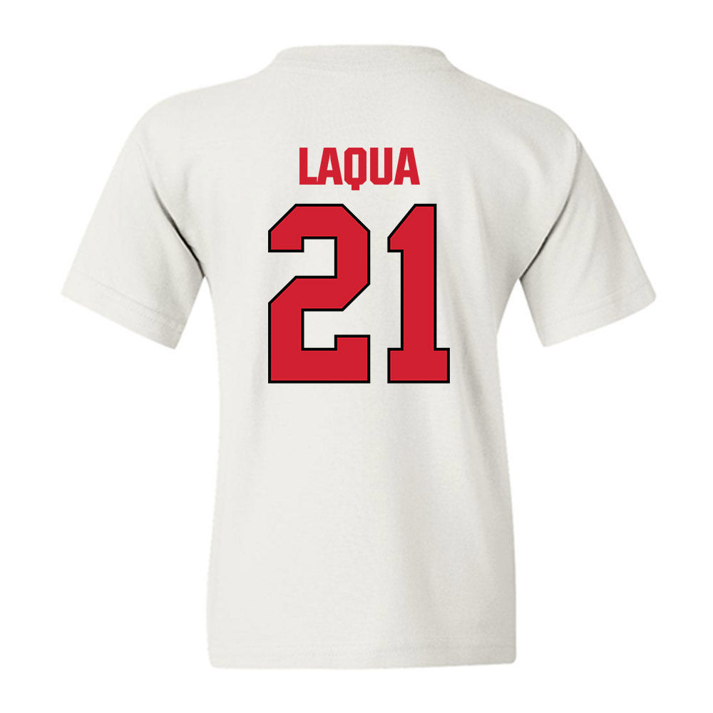 MSUM - NCAA Women's Volleyball : Leah Laqua - Youth T-Shirt-1