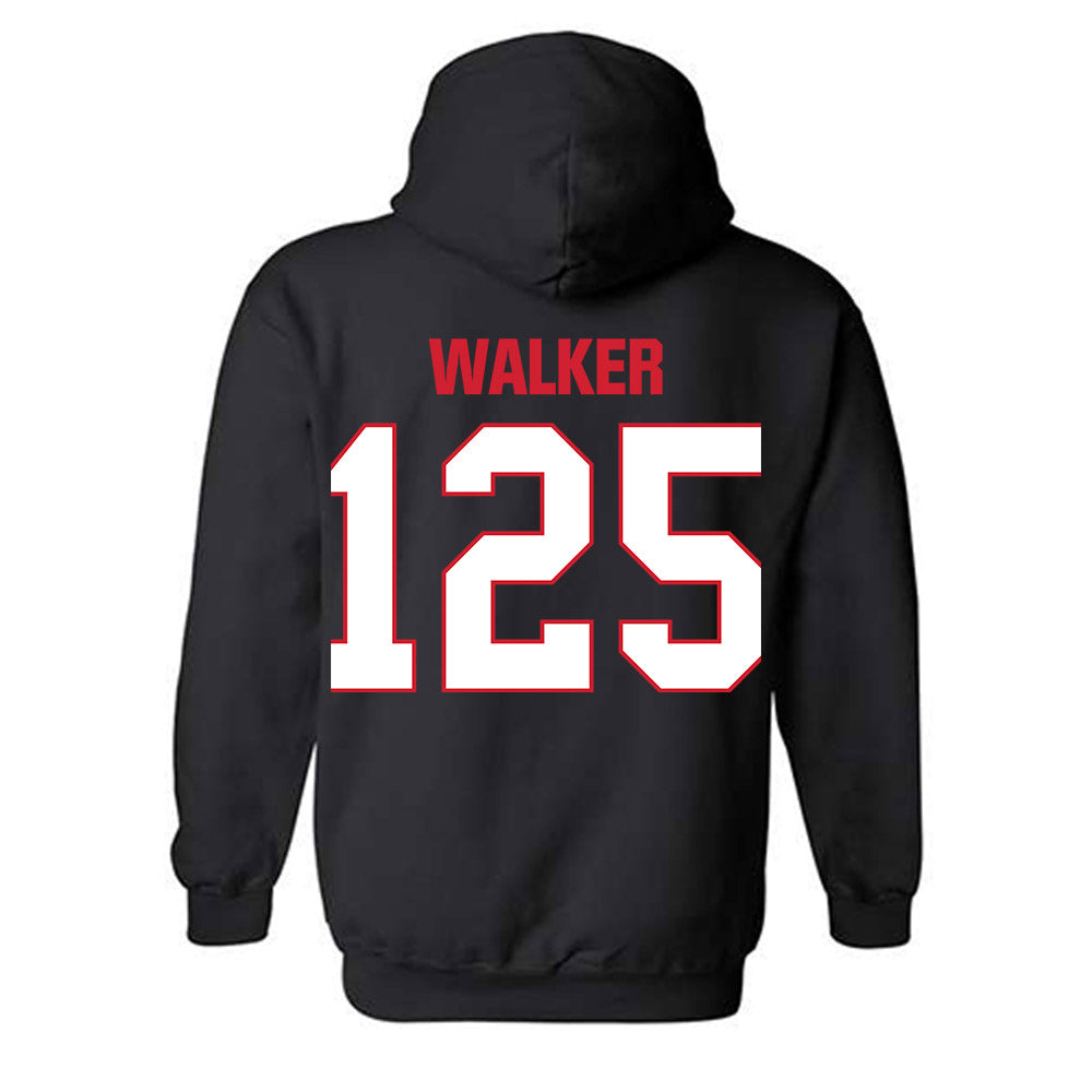 MSUM - NCAA Wrestling : Landon Walker - Classic Shersey Hooded Sweatshirt-3
