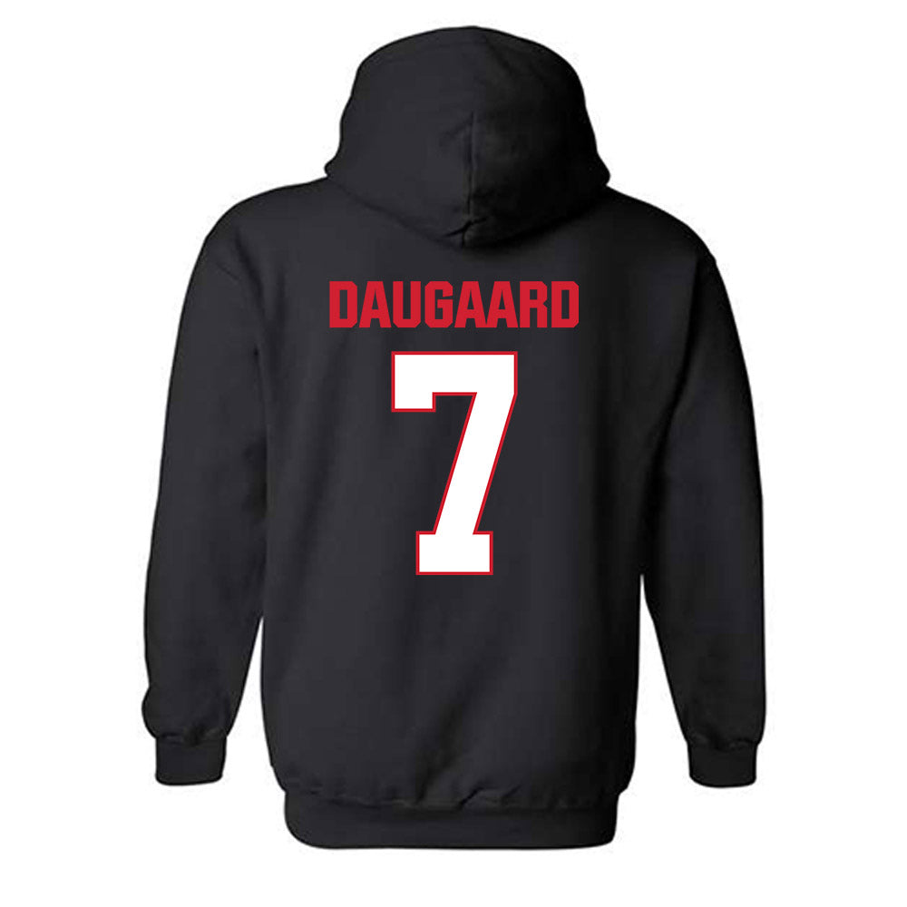 MSUM - NCAA Softball : Morgan Daugaard - Classic Shersey Hooded Sweatshirt-3